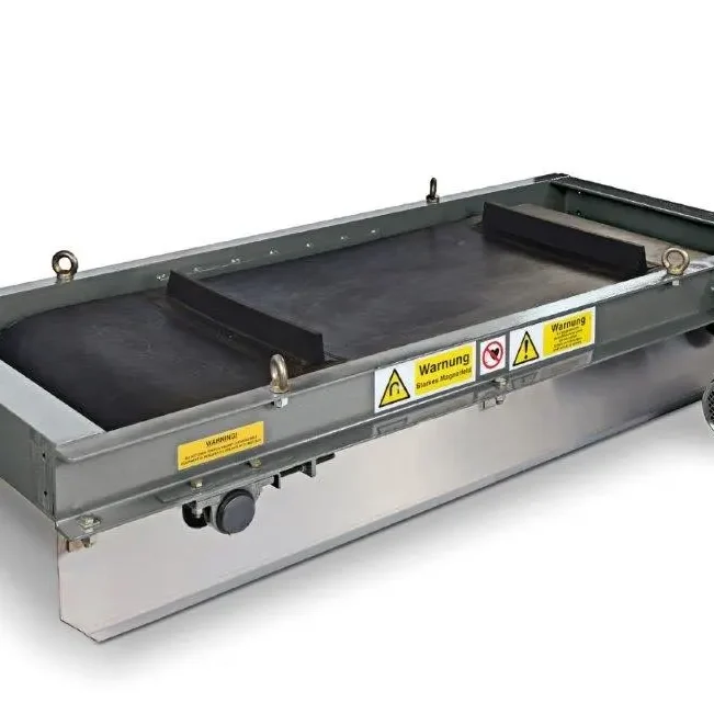 Magnetabscheider für Förderbänder Überbandmagnetabscheider - Magnetabscheider für Förderbänder