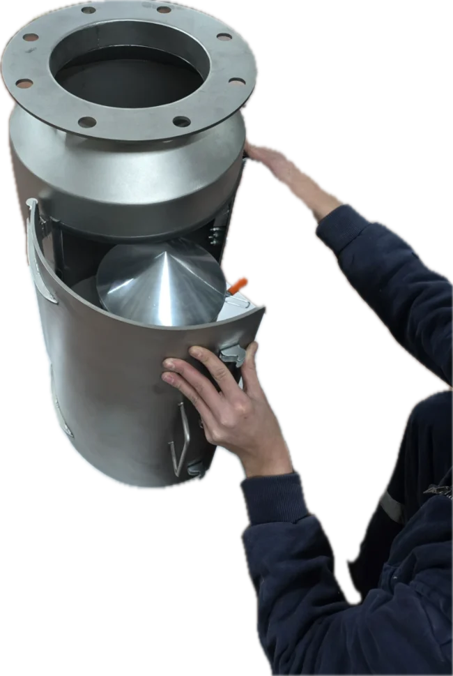 Rohrmagnet- Vorführgerät